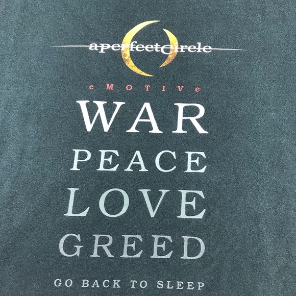 A Perfect Circle Concert shirt Size Medium - Picture 2 of 5